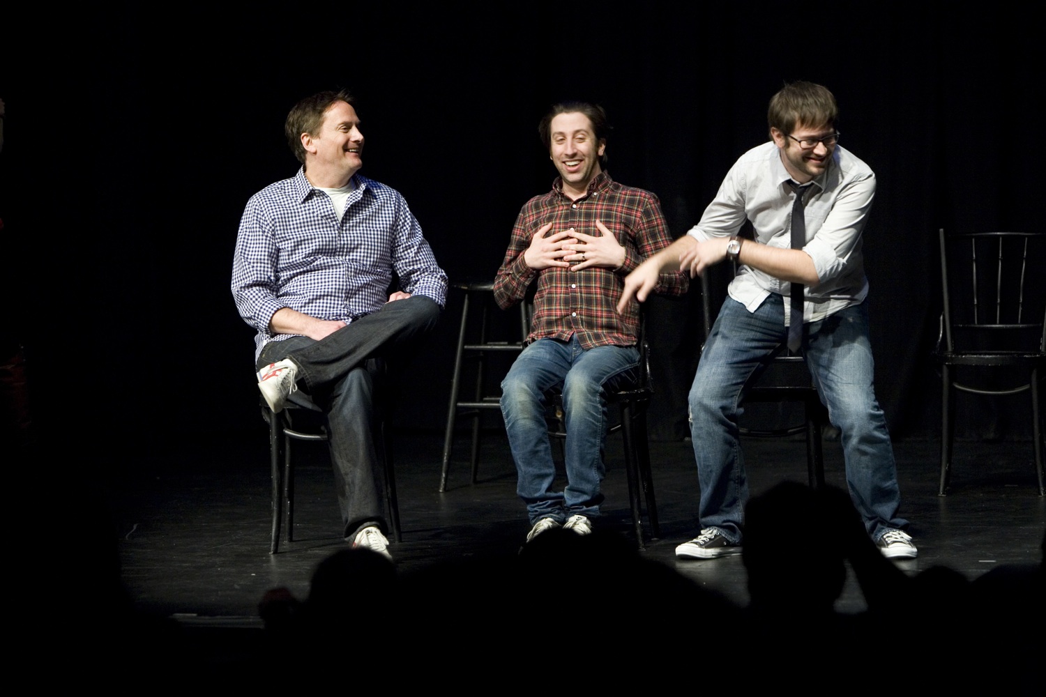 Theme Park with Michael Hitchcock, Simon Helberg and Cole Stratton at SF Sketchfest