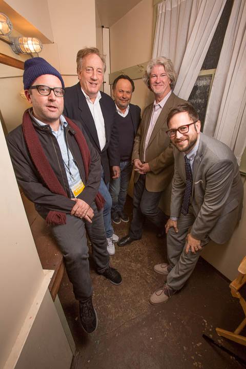 Alan Zweibel, Billy Crystal and Ron Bostwick. Photo by Dan Dion.