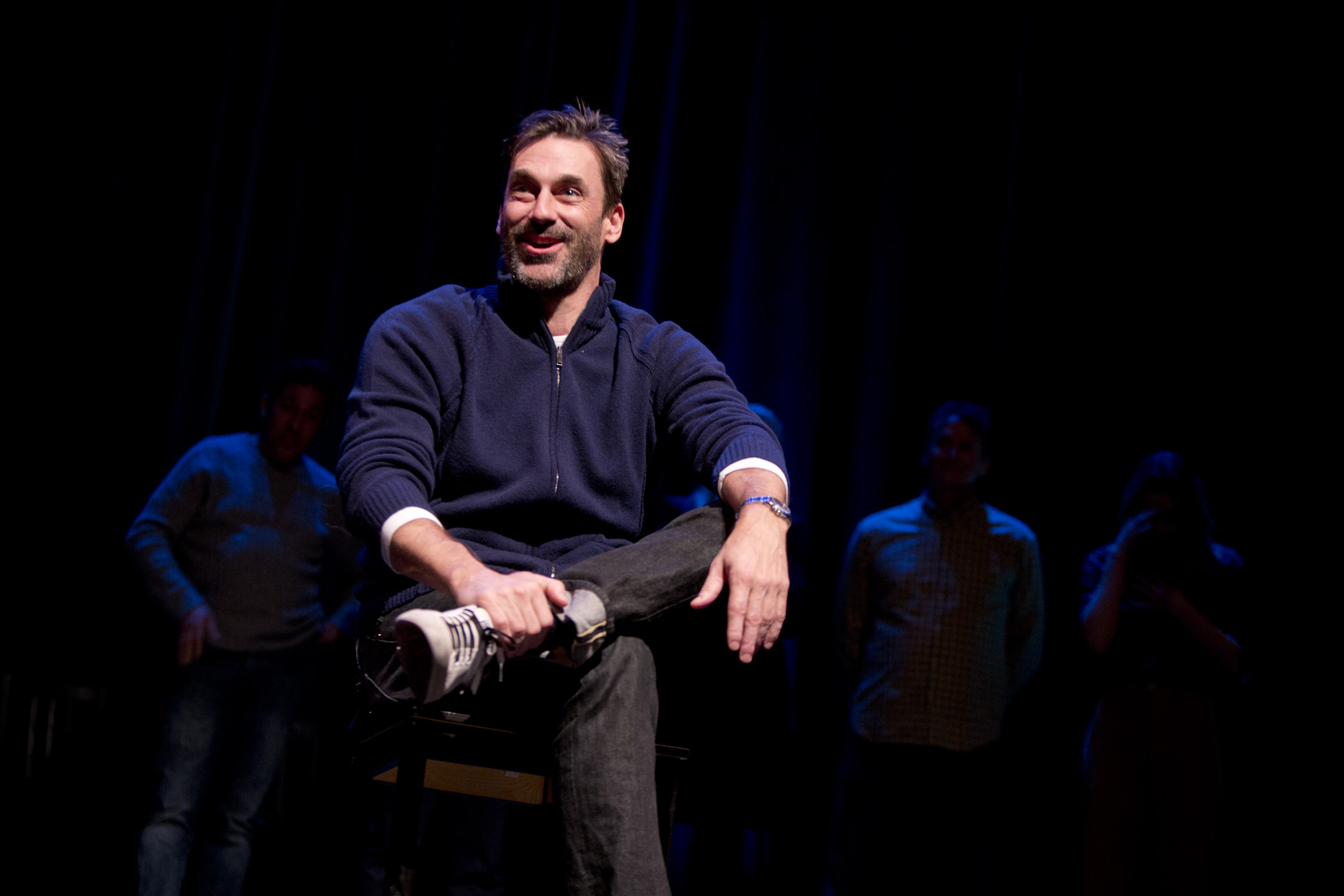 Jon Hamm at Theme Park Improv 2017 at SF Sketchfest. Photo by Tommy Lau.