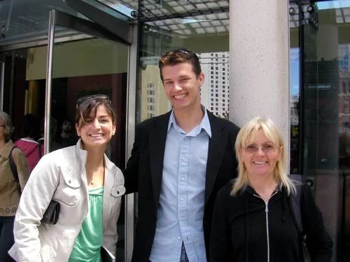 Deborah of Green Alchemy meets with key students from the Solar Home project.