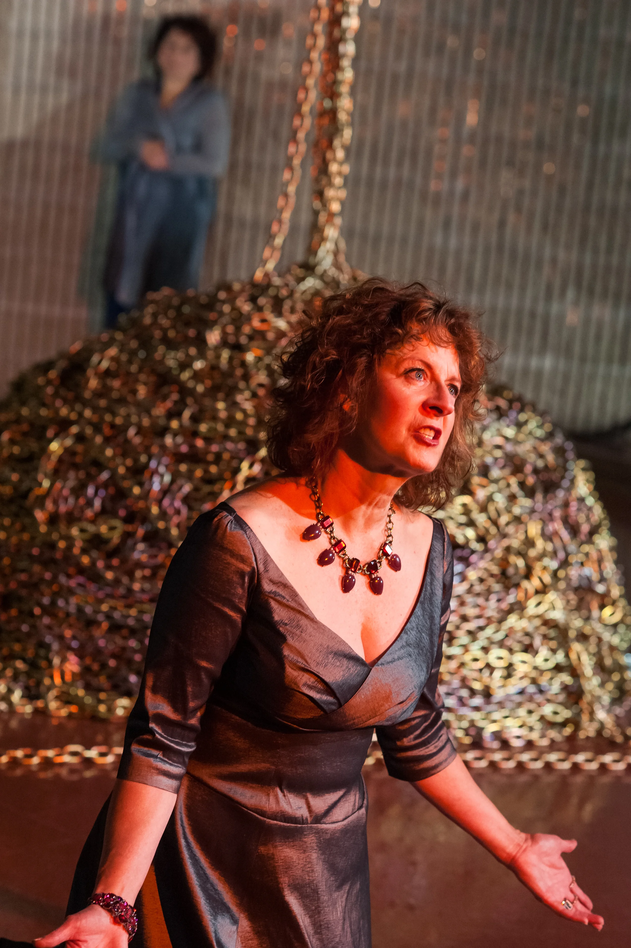Bobbie Steinbach and Paula Plum in Phèdre . Photo: Stratton McCrady