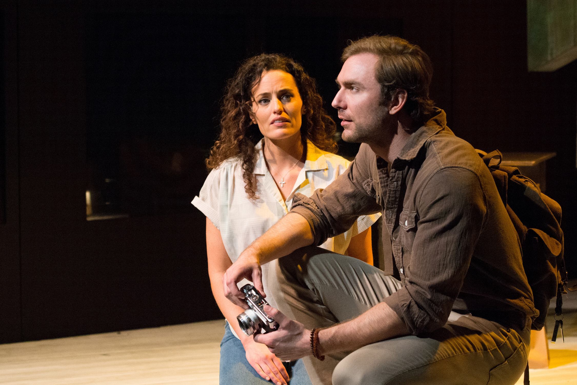  Jennifer Ellis and Christiaan Smith in  The Bridges of Madison County , presented by SpeakEasy Stage Company. Photo: Glenn Perry Photography 