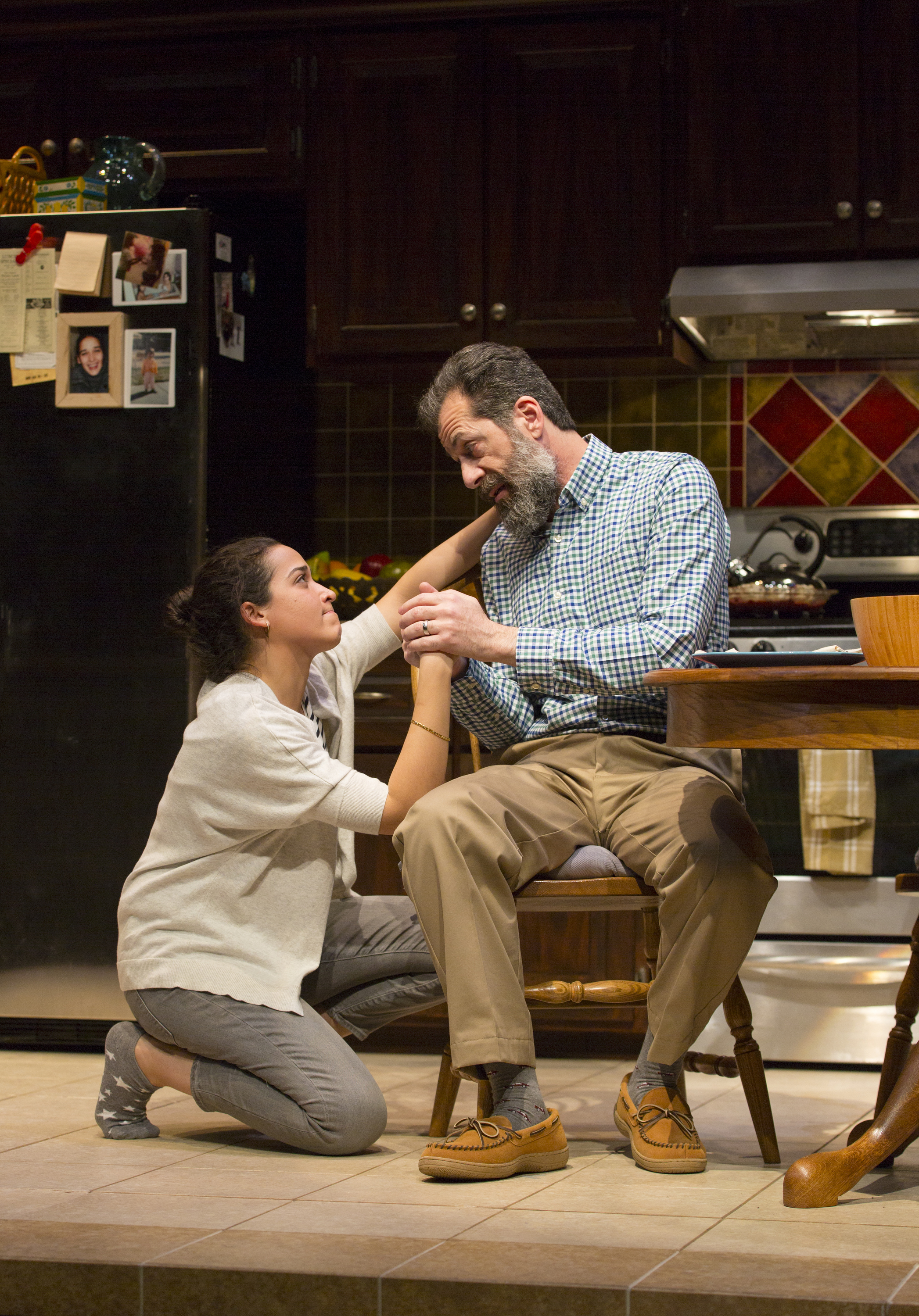 The Who & The What HTC 3-17 069
The Who & The What, by Ayed Akhtar, directed by M. Bevin O'Gara
Huntington Theatre Company 3/30/17
Scenic Design: Cristina Todesco
Costume Design: Mary Lauve
Lighting Design: Annie Wiegand
Photo Credit: T Charles Erickson
� T Charles Erickson Photography
tcepix@comcast.net
