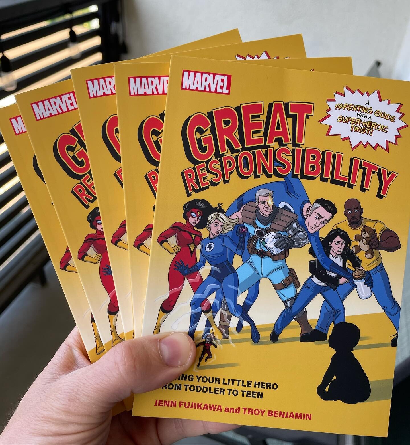 Mail-call today with that new book feeling&hellip; Great Responsibility is coming your way soon! Pre-order on Amazon or your favorite book seller today!