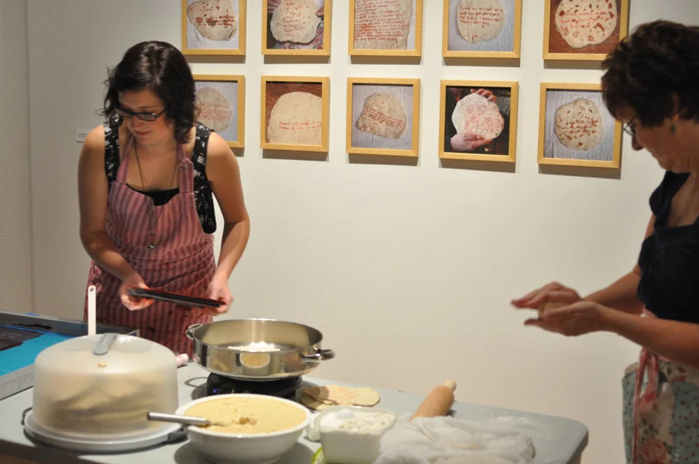 FRESH BREAD: take, break, & eat