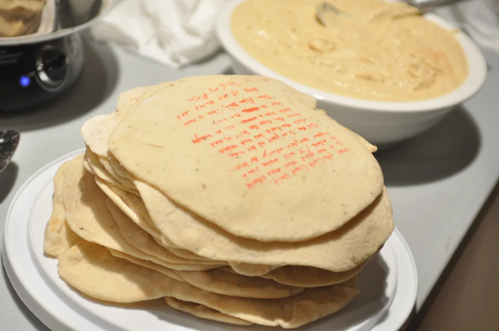 FRESH BREAD: take, break, & eat