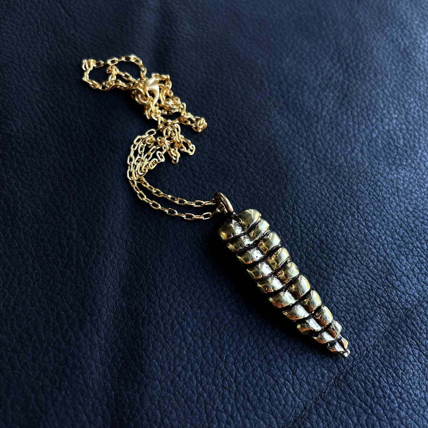 Rattlesnake Rattle Necklace