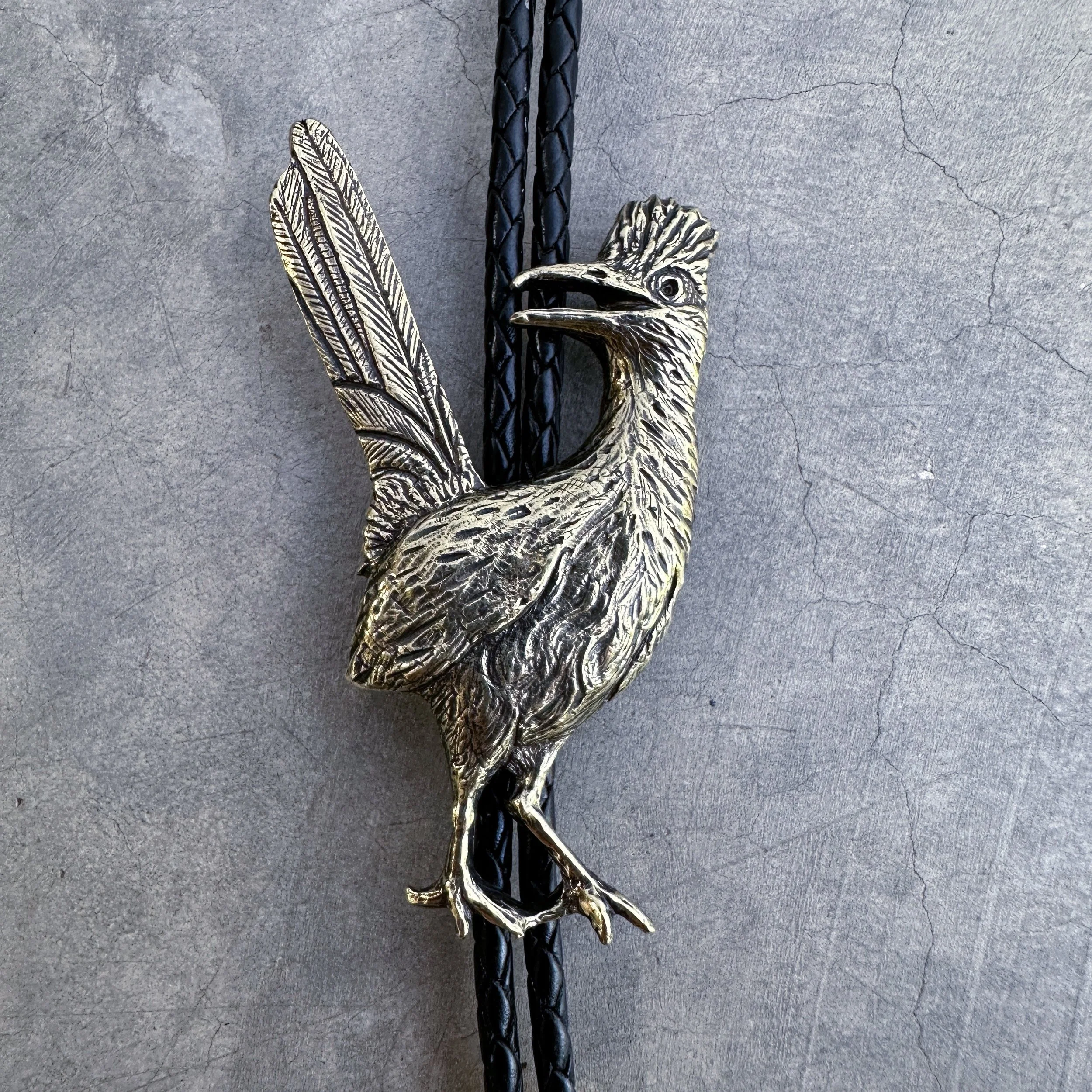 Roadrunner Bolo Tie