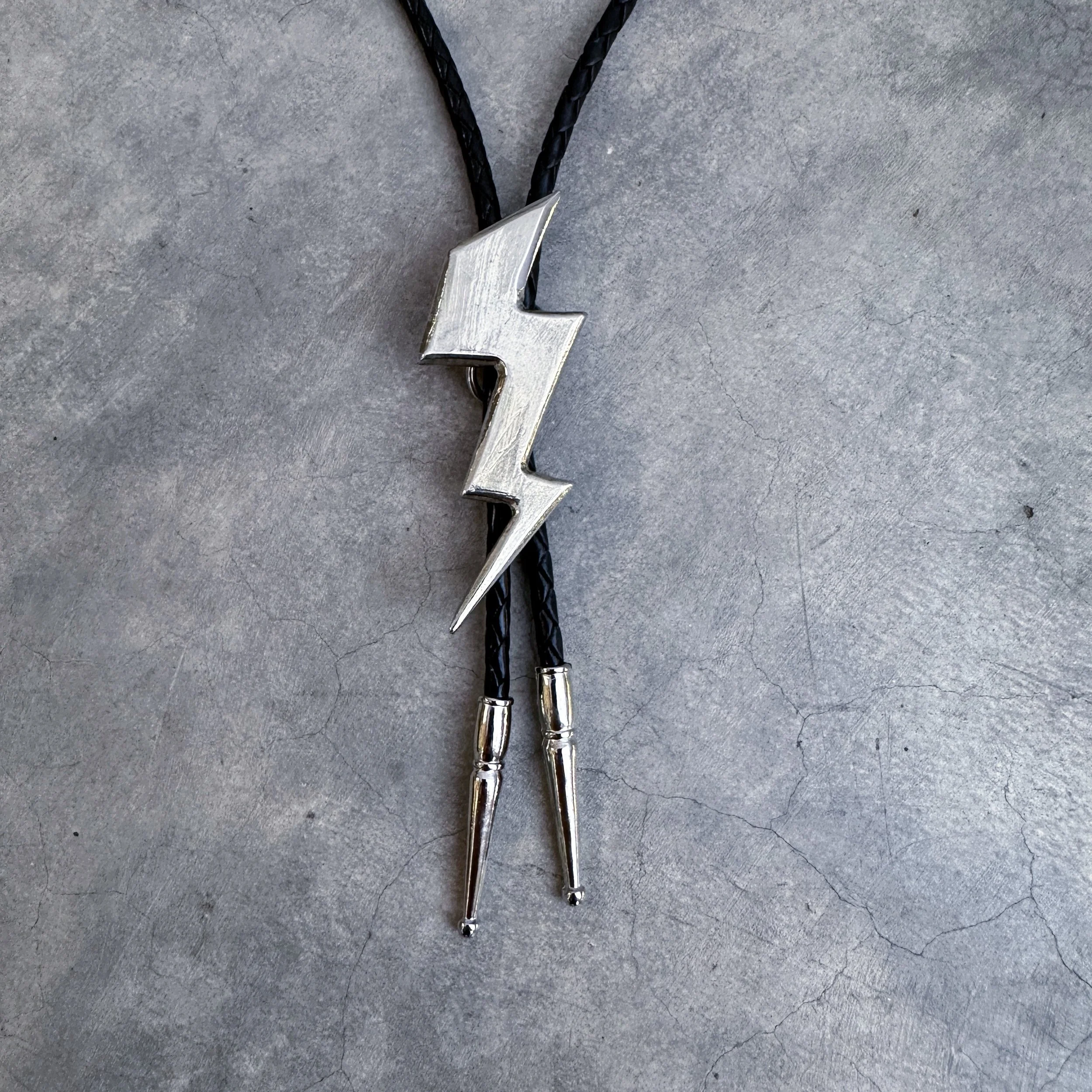 Lightning Bolt Bolo Tie