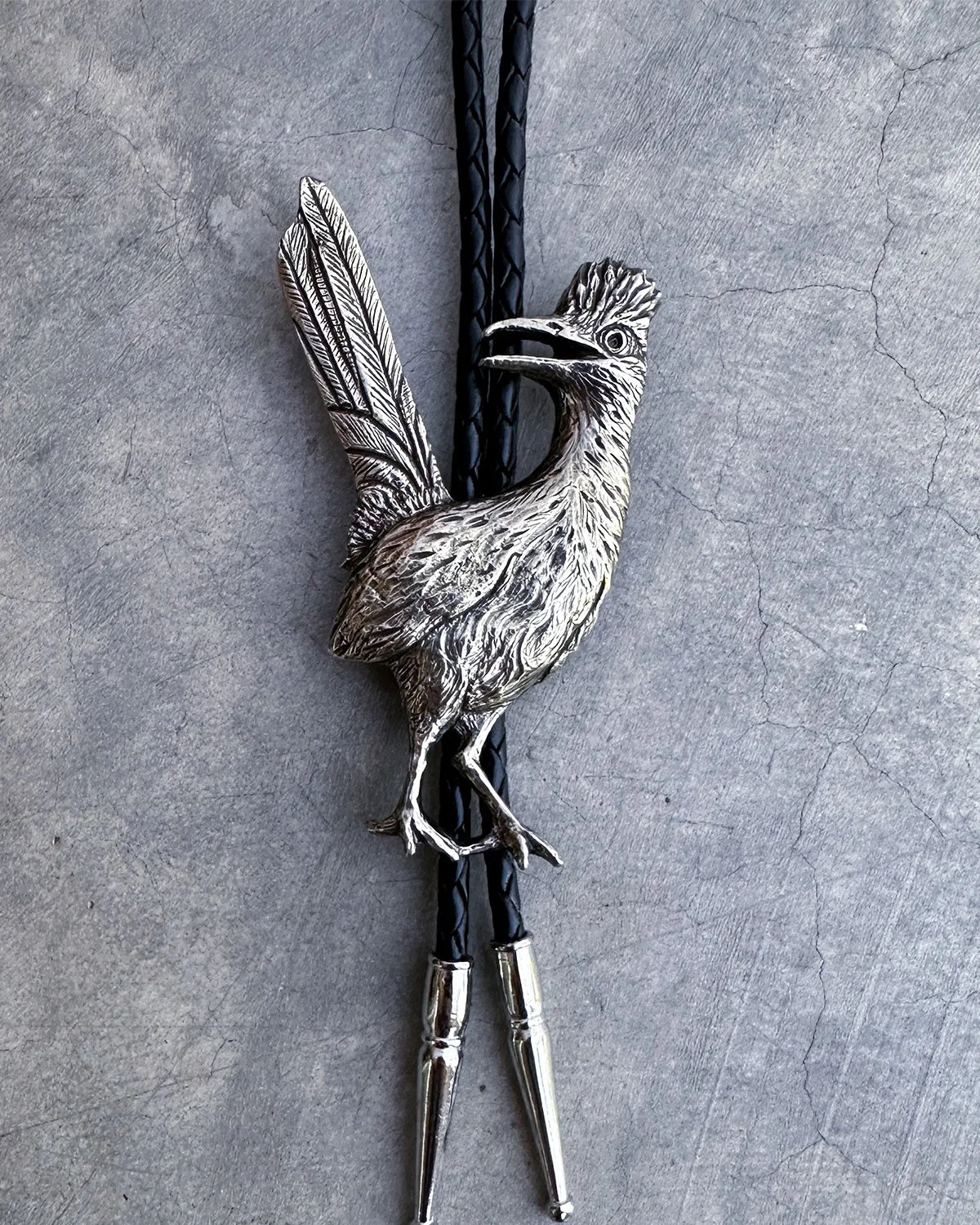 Roadrunner Bolo Tie