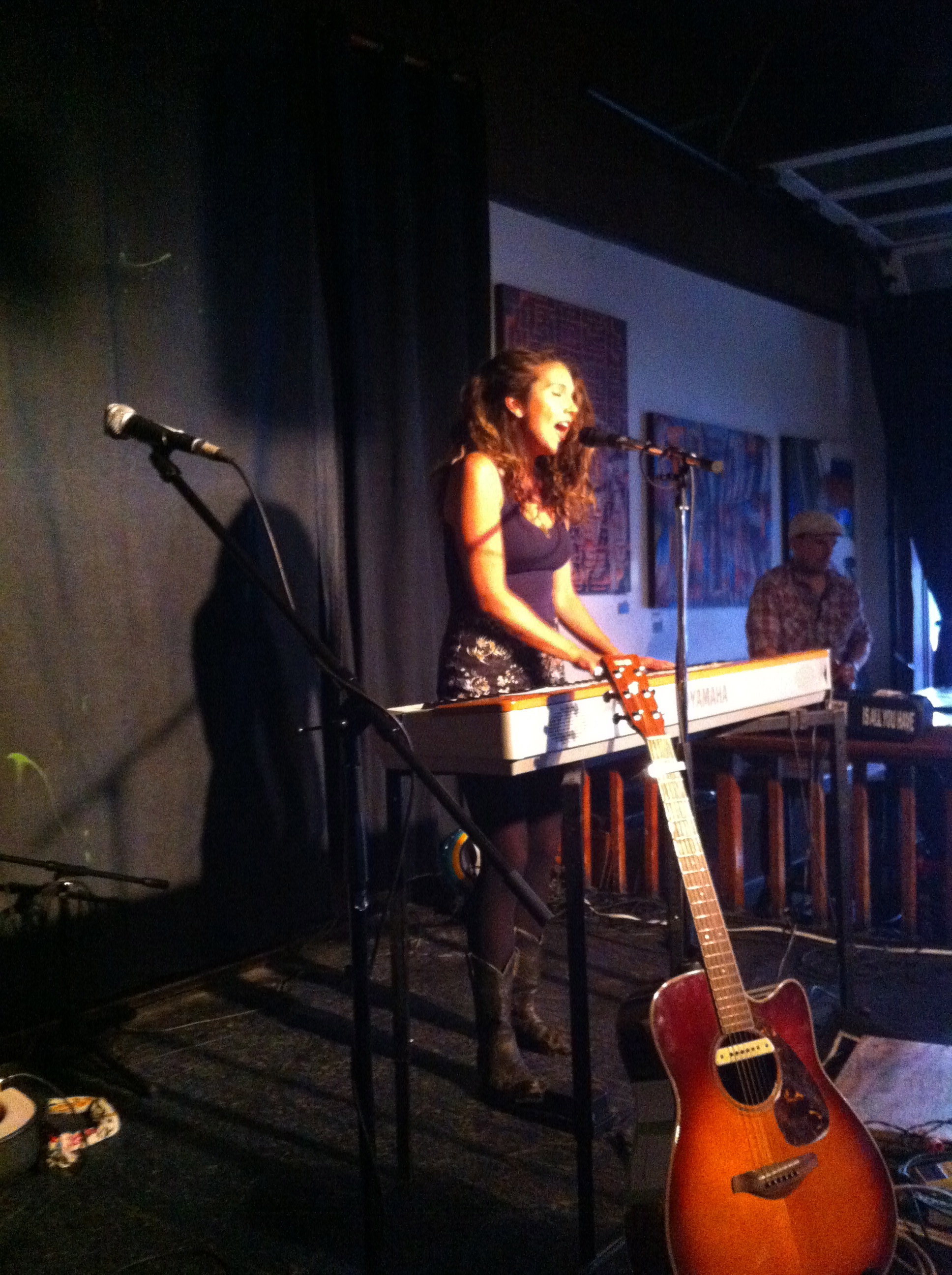 The fantastic Brittany Willacy! - Cafe Deux Soleils, Vancouver BC