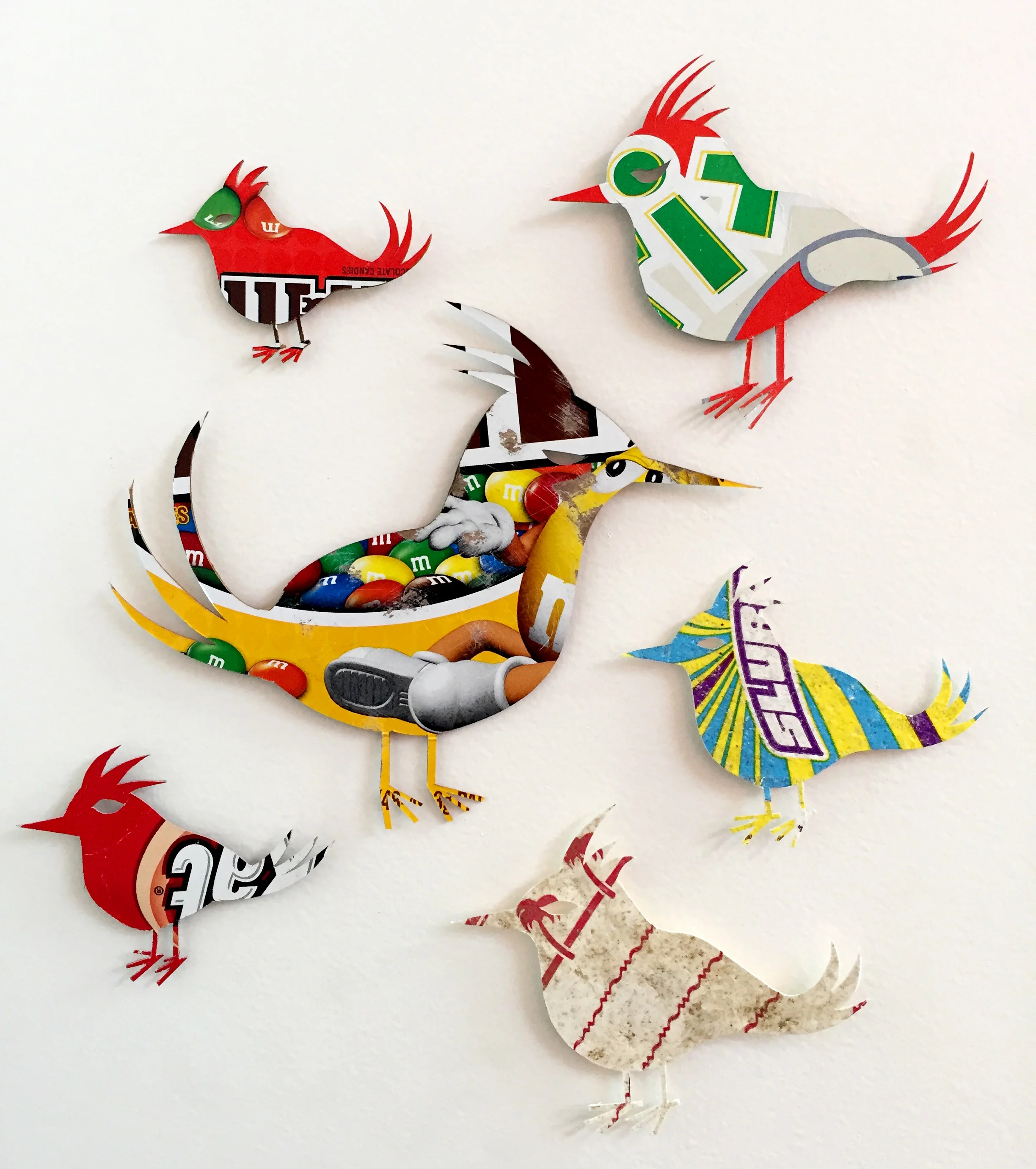 Box Birds (Several in a series)
