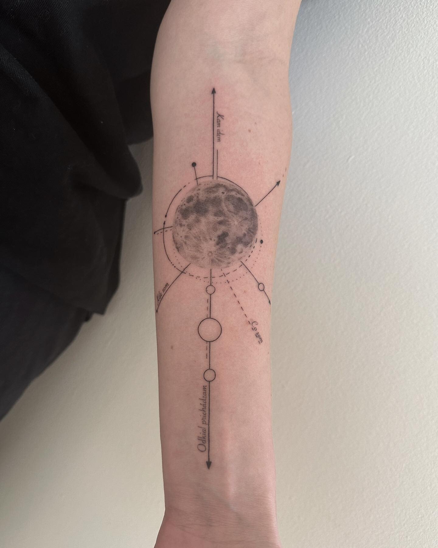 Moon #moon #geometrictattoo #inked #tattoo #dmv #dc #va #md #jackpoohvistattoo
