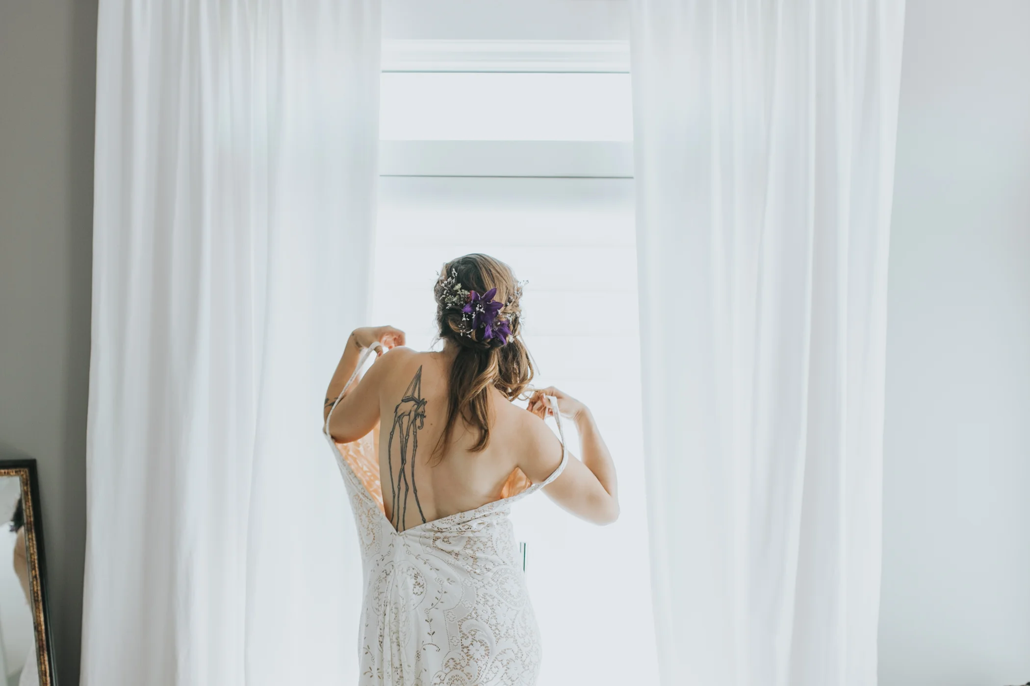 Alejandra Maria Photography Seattle Wedding Photographer Palouse Boho Backyard Wedding