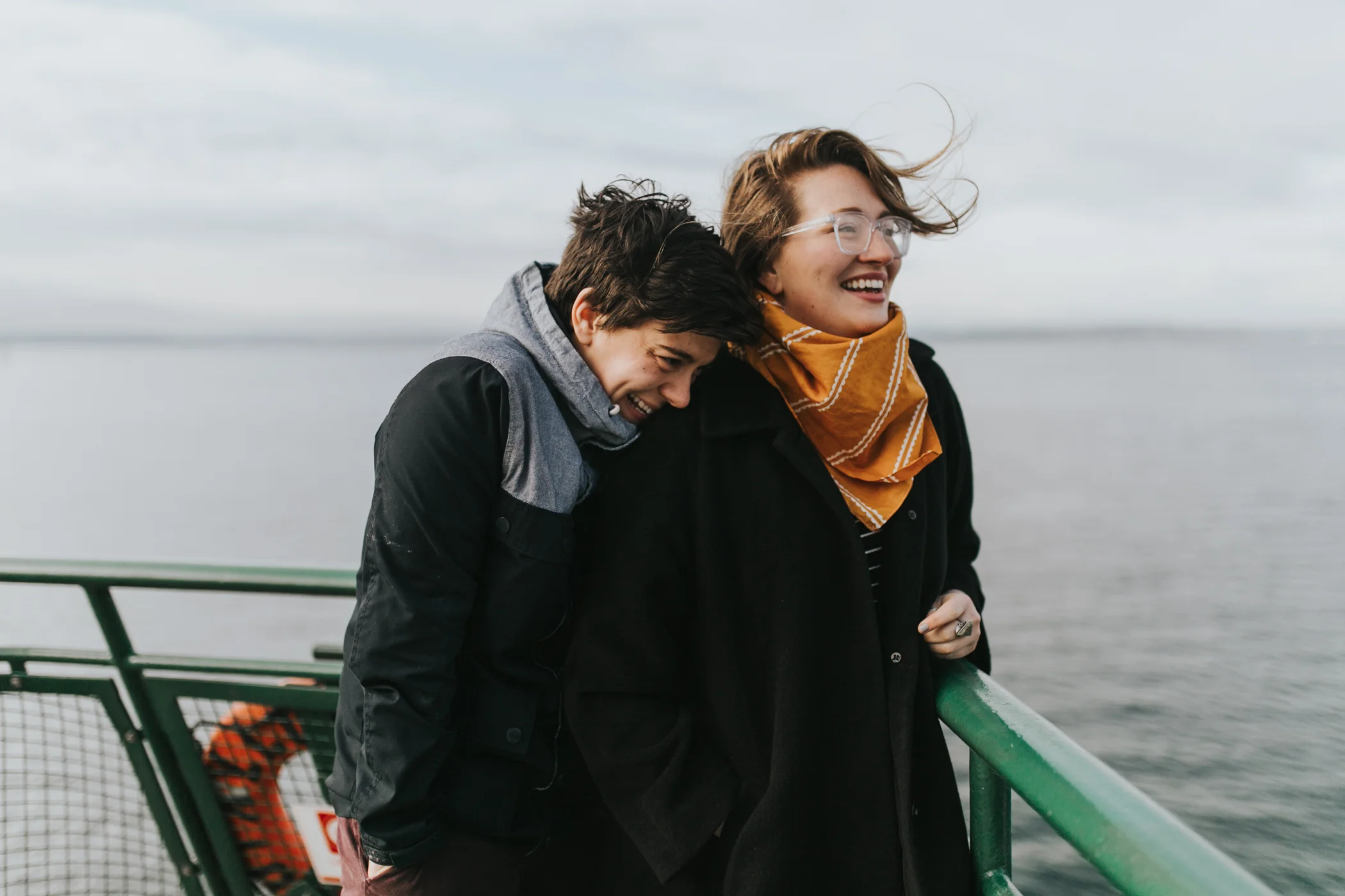 Same Sex Couple Seattle Engagement Photographer