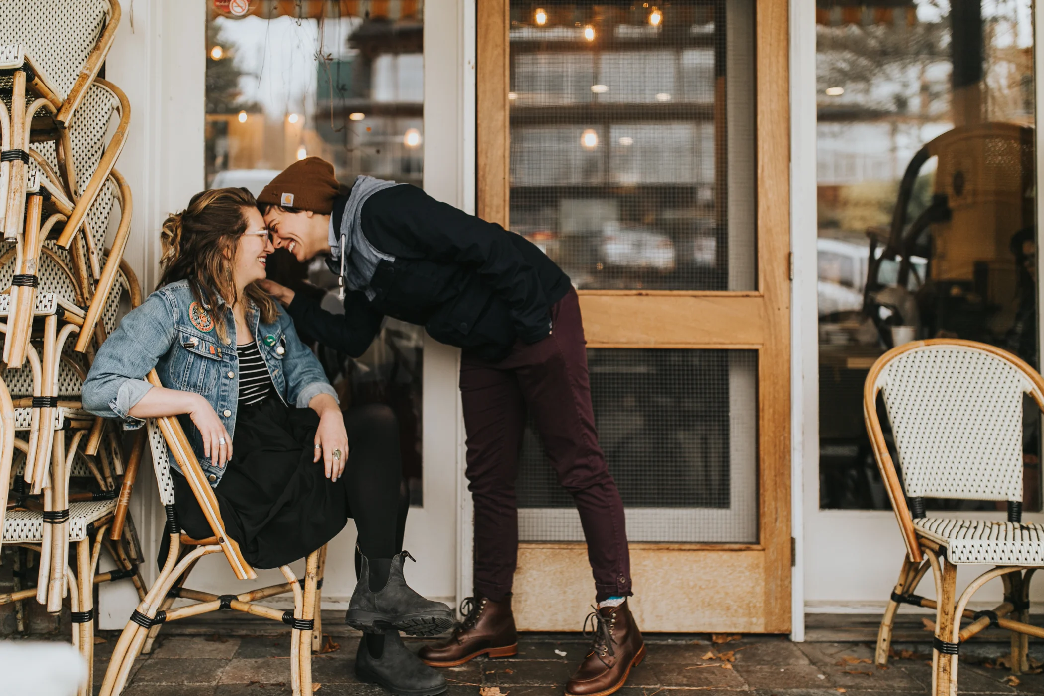 Same Sex Couple Seattle Engagement Photographer