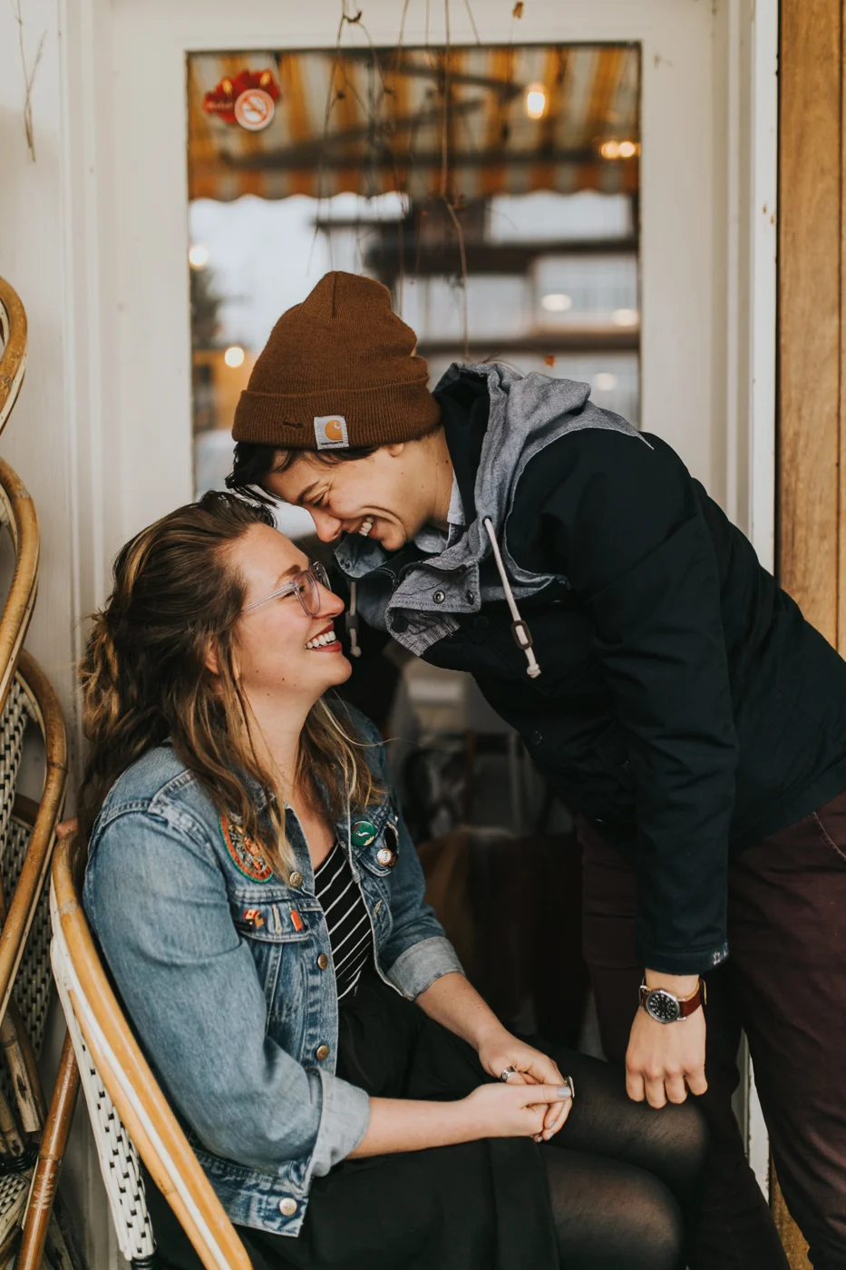 Same Sex Couple Seattle Engagement Photographer