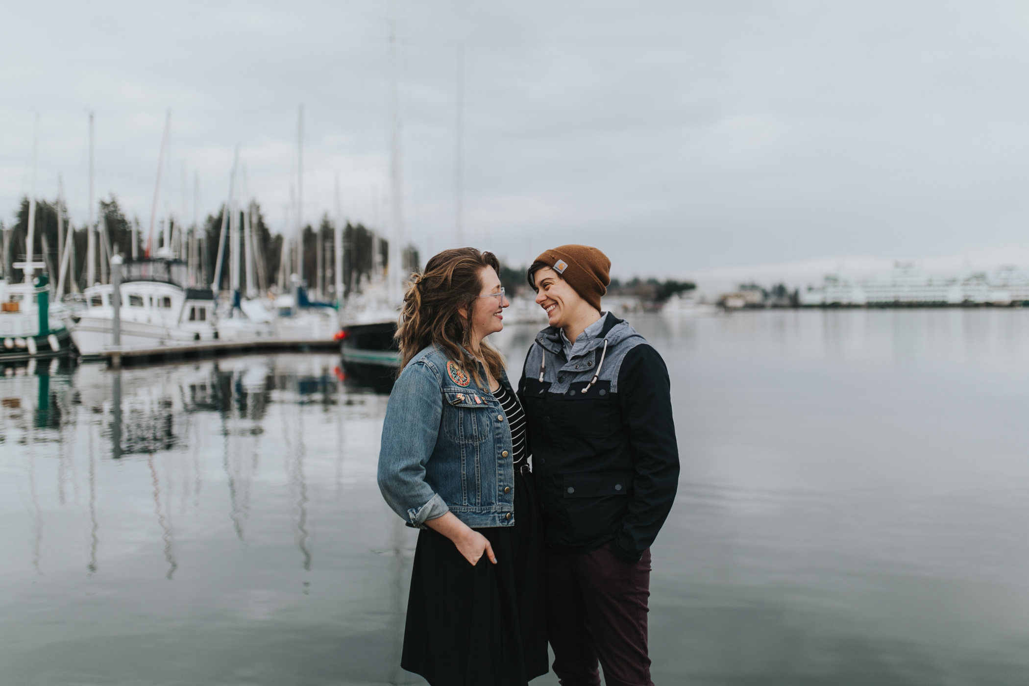 Same Sex Couple Seattle Engagement Photographer