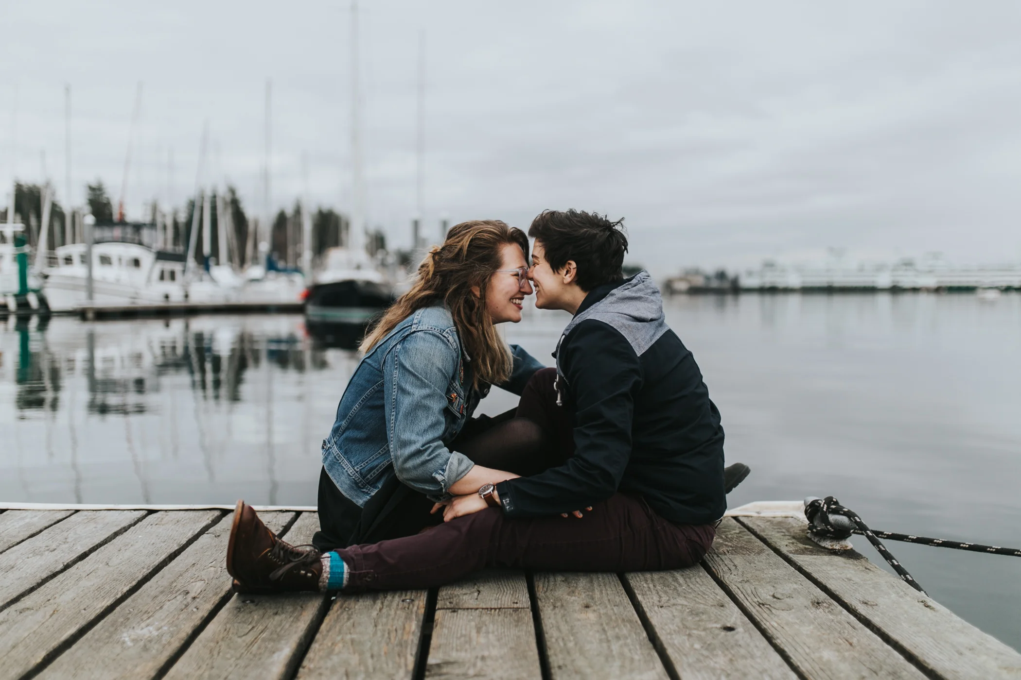Same Sex Couple Seattle Engagement Photographer
