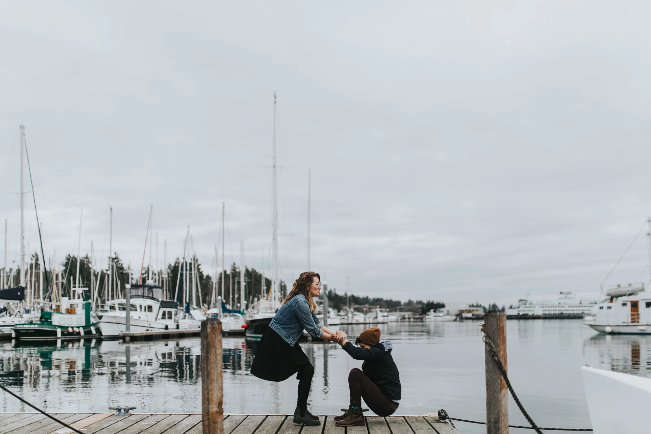 Same Sex Couple Seattle Engagement Photographer