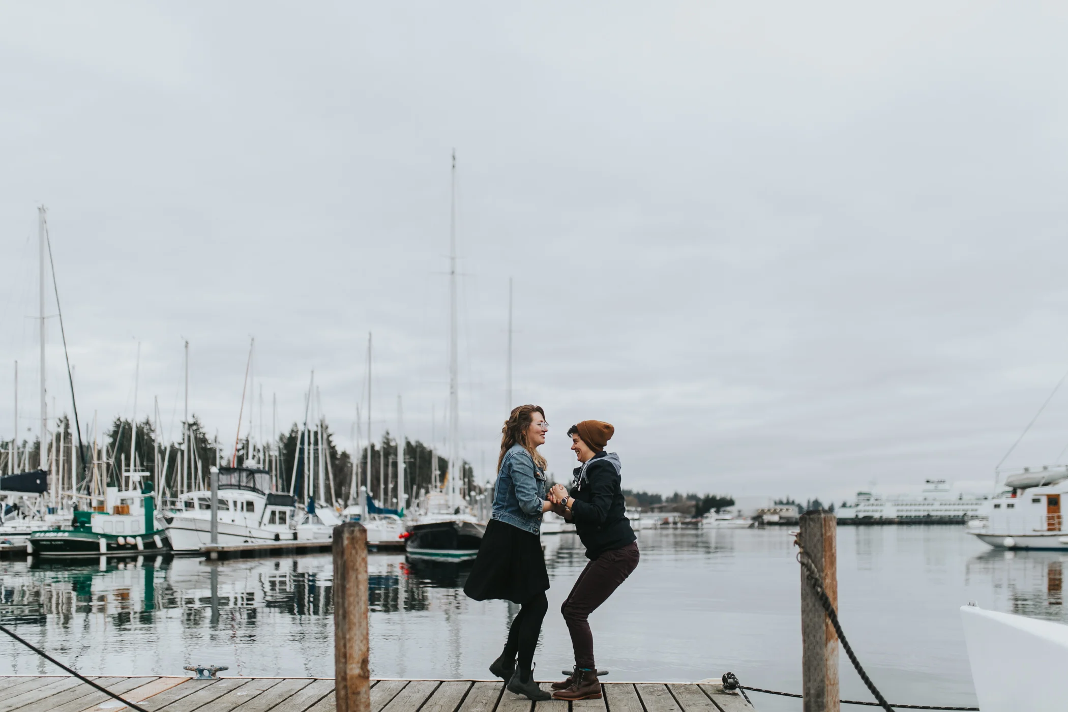 Same Sex Couple Seattle Engagement Photographer