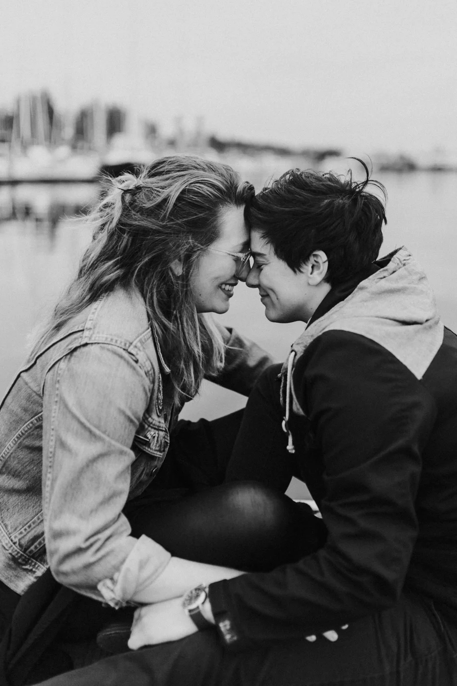 Same Sex Couple Seattle Engagement Photographer