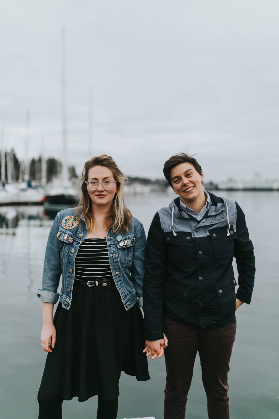 Same Sex Couple Seattle Engagement Photographer