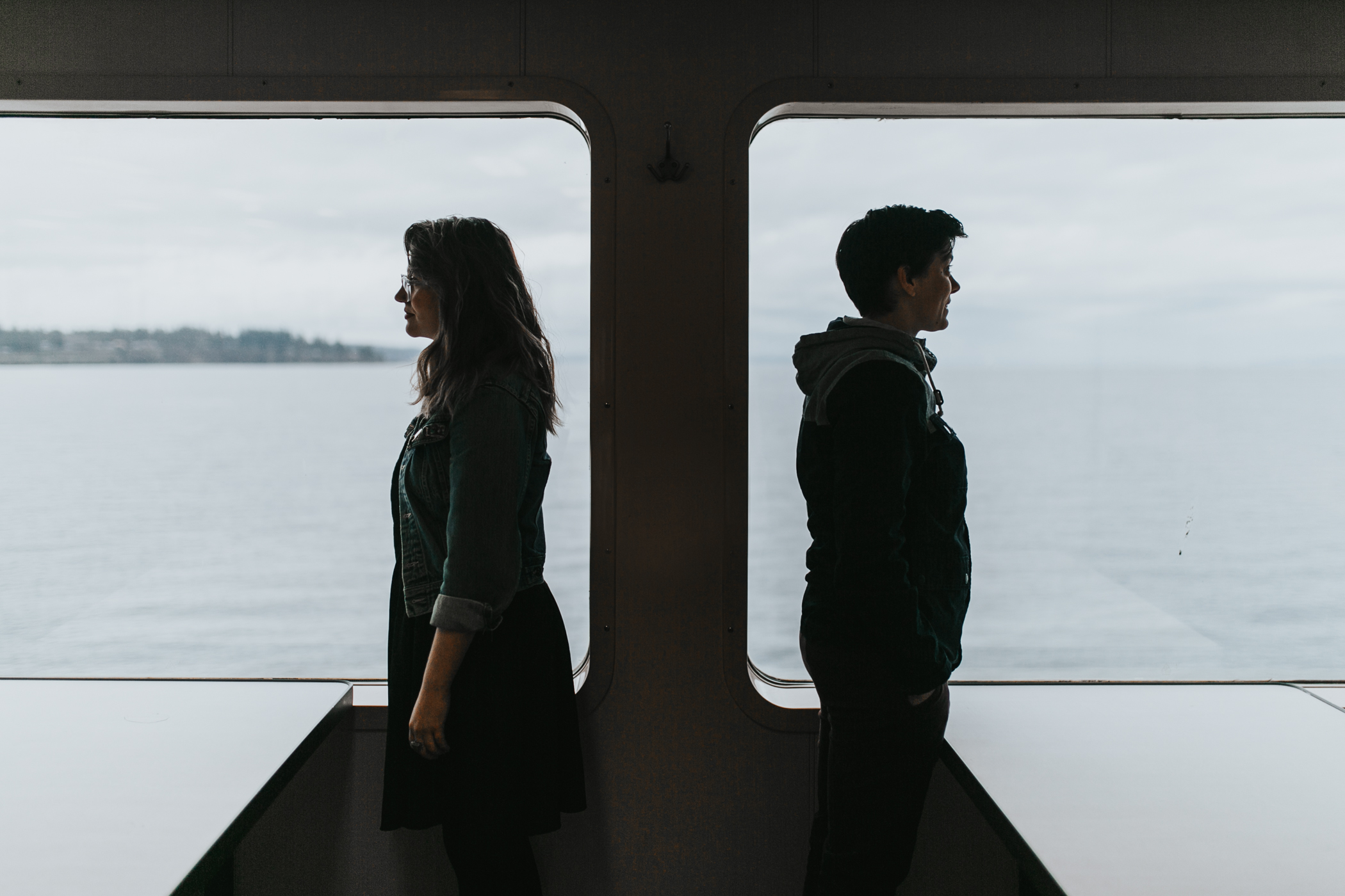 Same Sex Couple Seattle Engagement Photographer