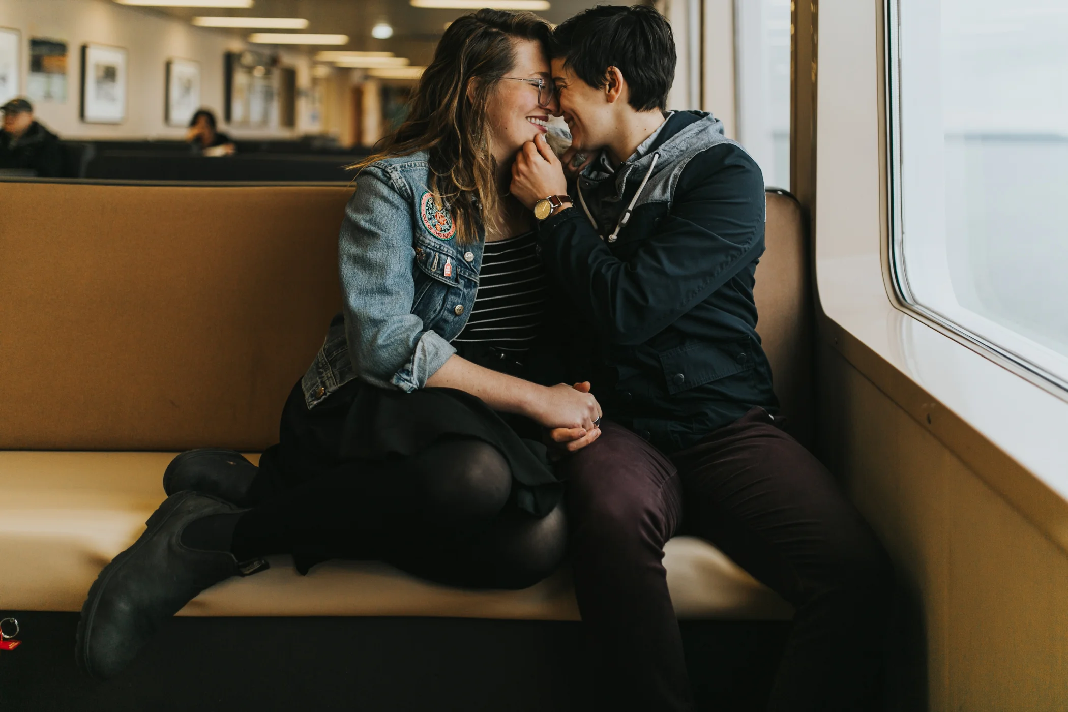 Same Sex Couple Seattle Engagement Photographer