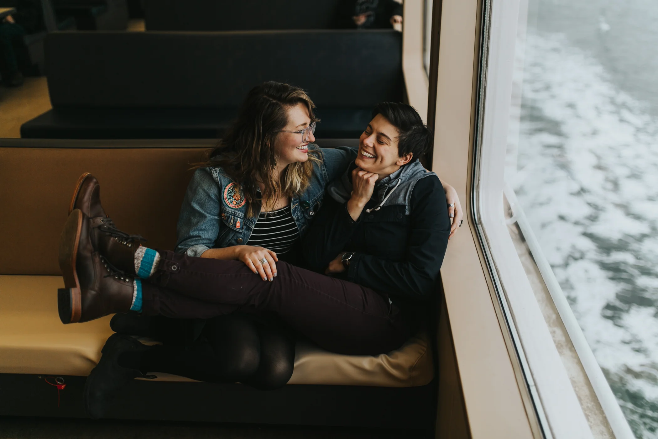 Same Sex Couple Seattle Engagement Photographer