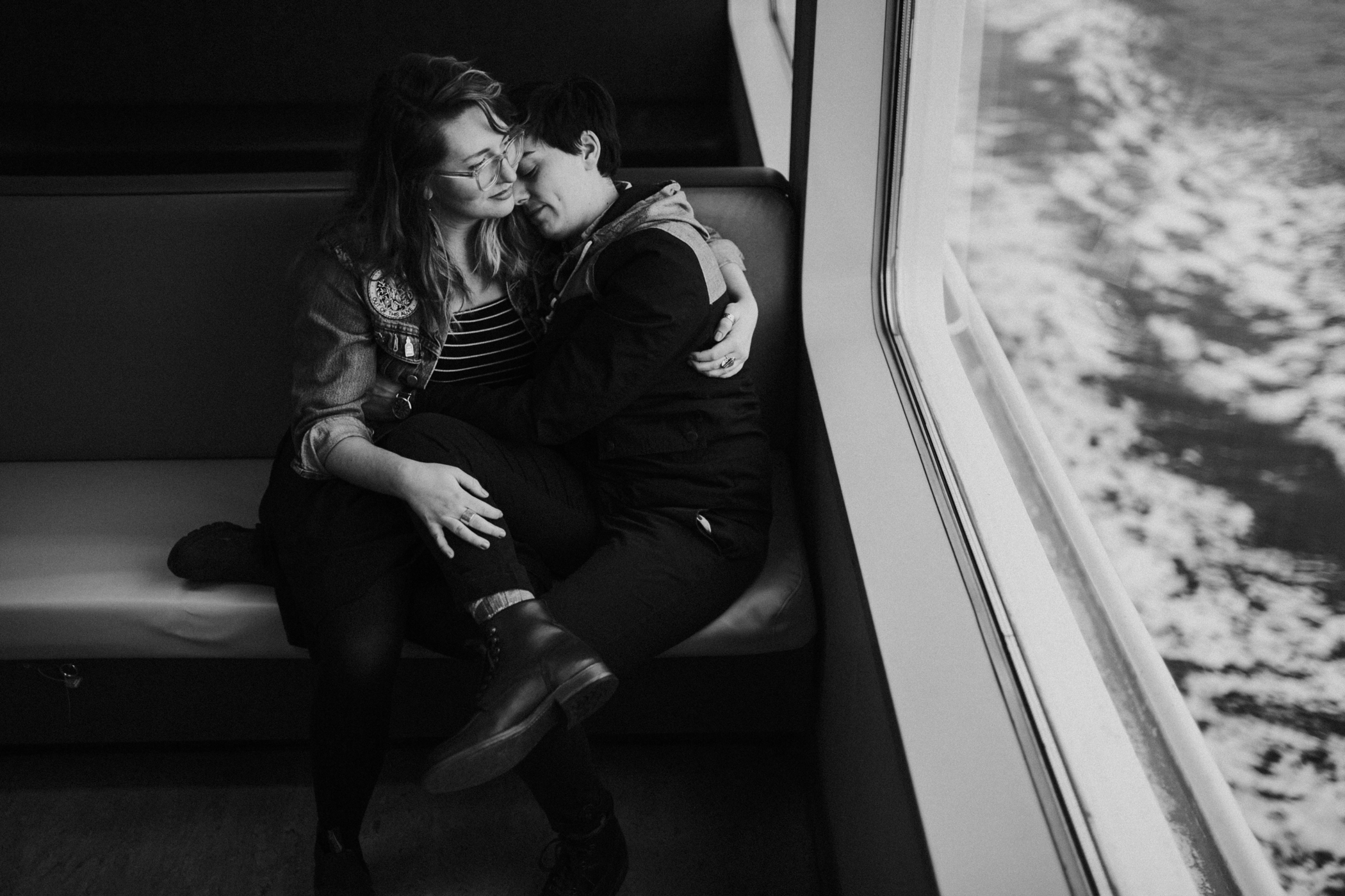 Same Sex Couple Seattle Engagement Photographer