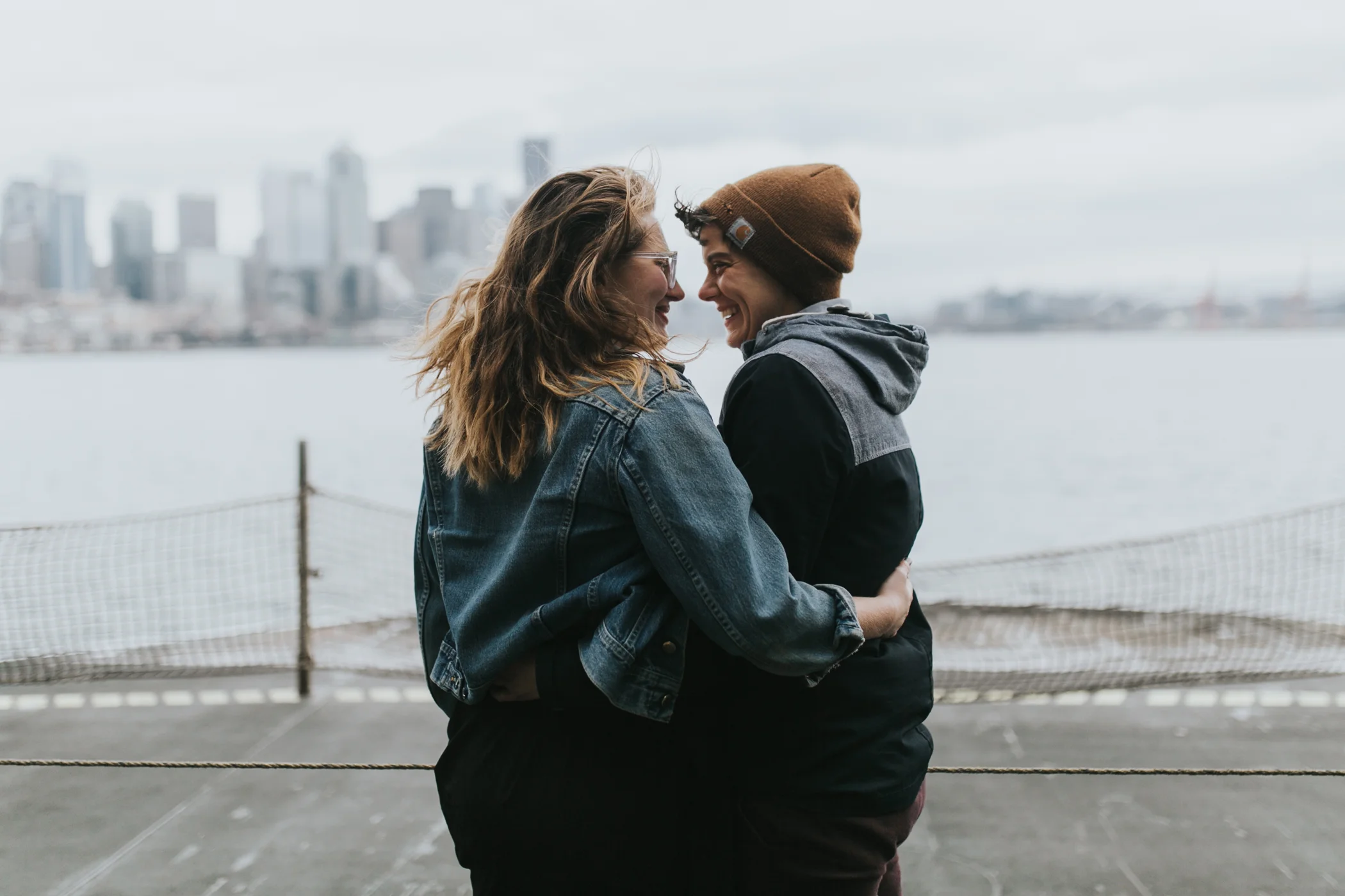 Same Sex Couple Seattle Engagement Photographer