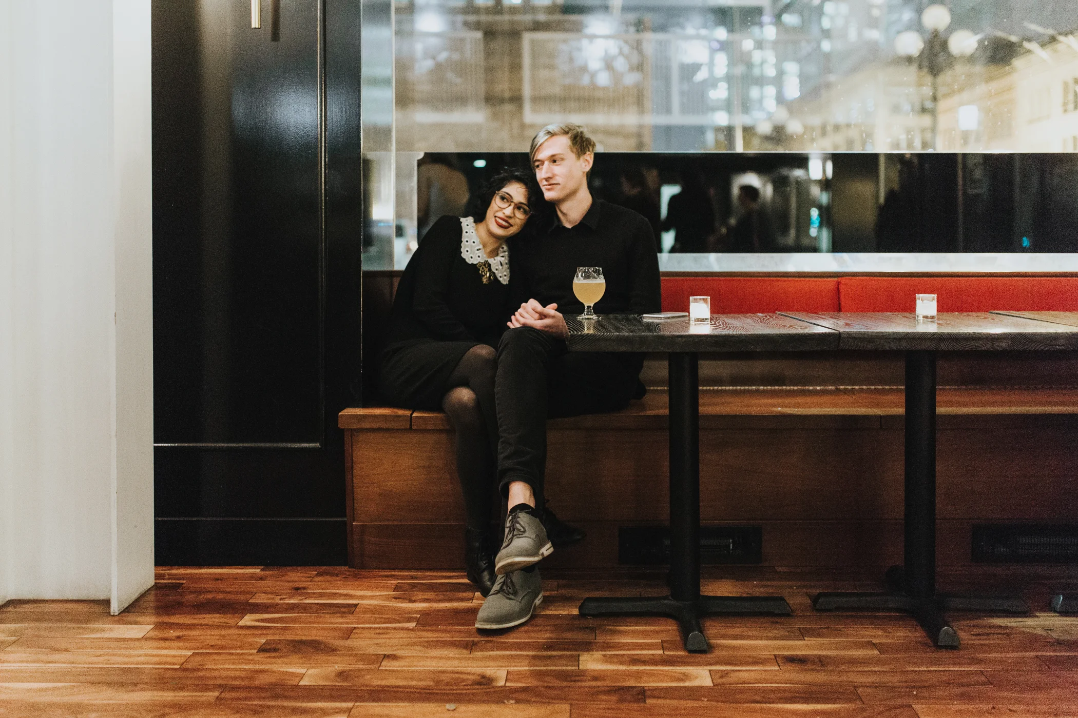 Edgy Wedding Reception The Good Bar Seattle Photographer