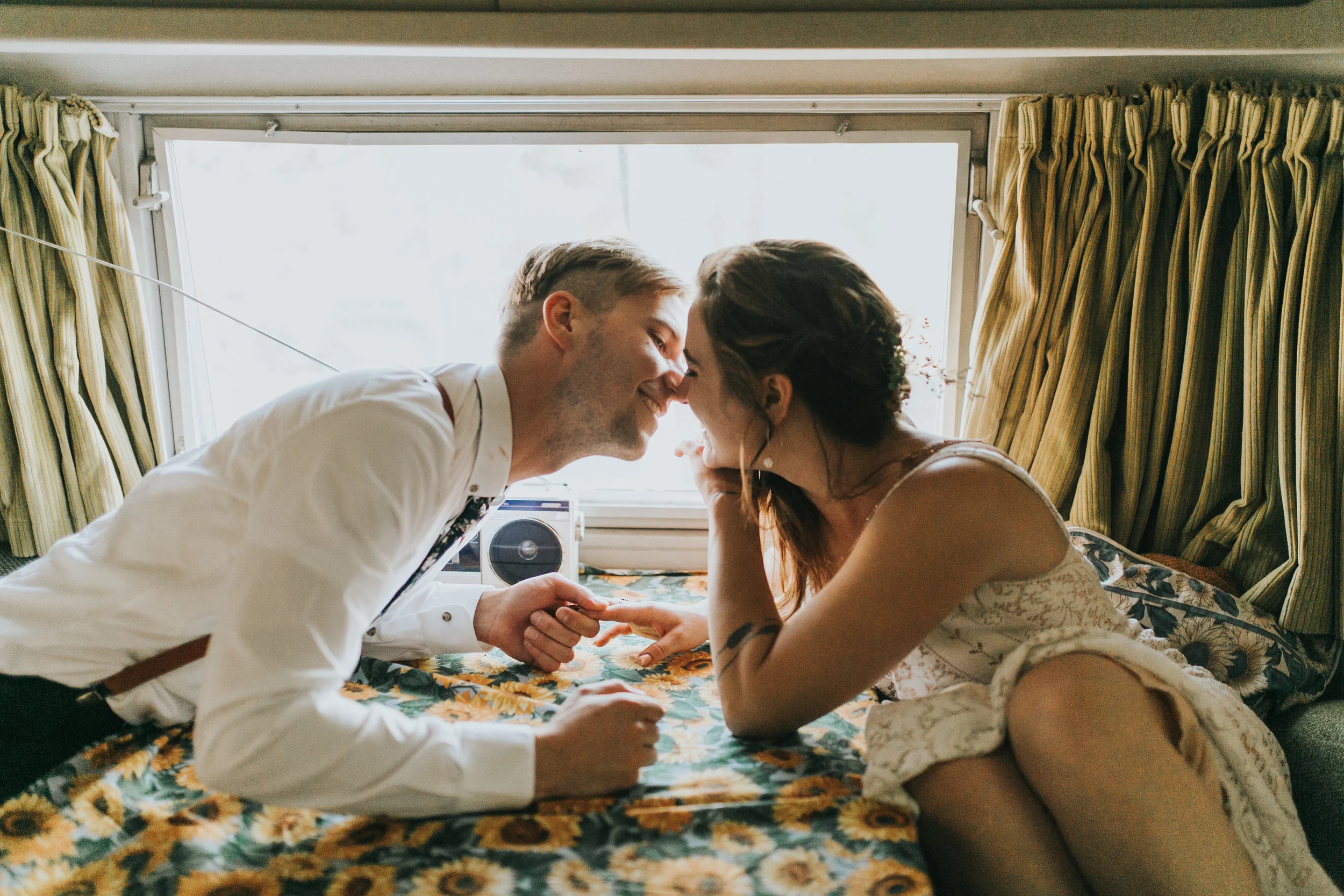 Alejandra Maria Photography Seattle Wedding Photographer Palouse Boho Backyard Wedding