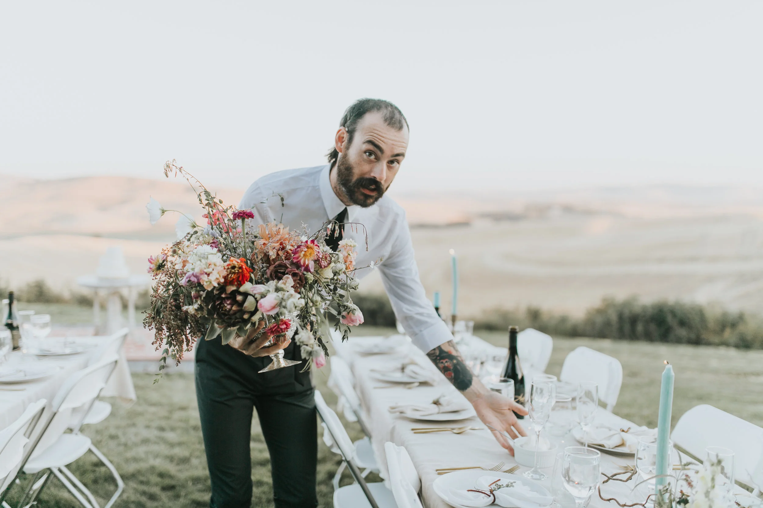 Alejandra Maria Photography Seattle Wedding Photographer Palouse Boho Backyard Wedding