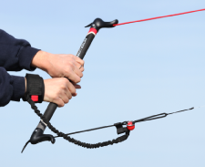 Peter Lynn Two Line Power Kite Control Bar With Safety Leash