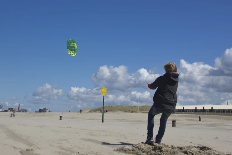 Power Kite Peter Lynn UNIQ flying action