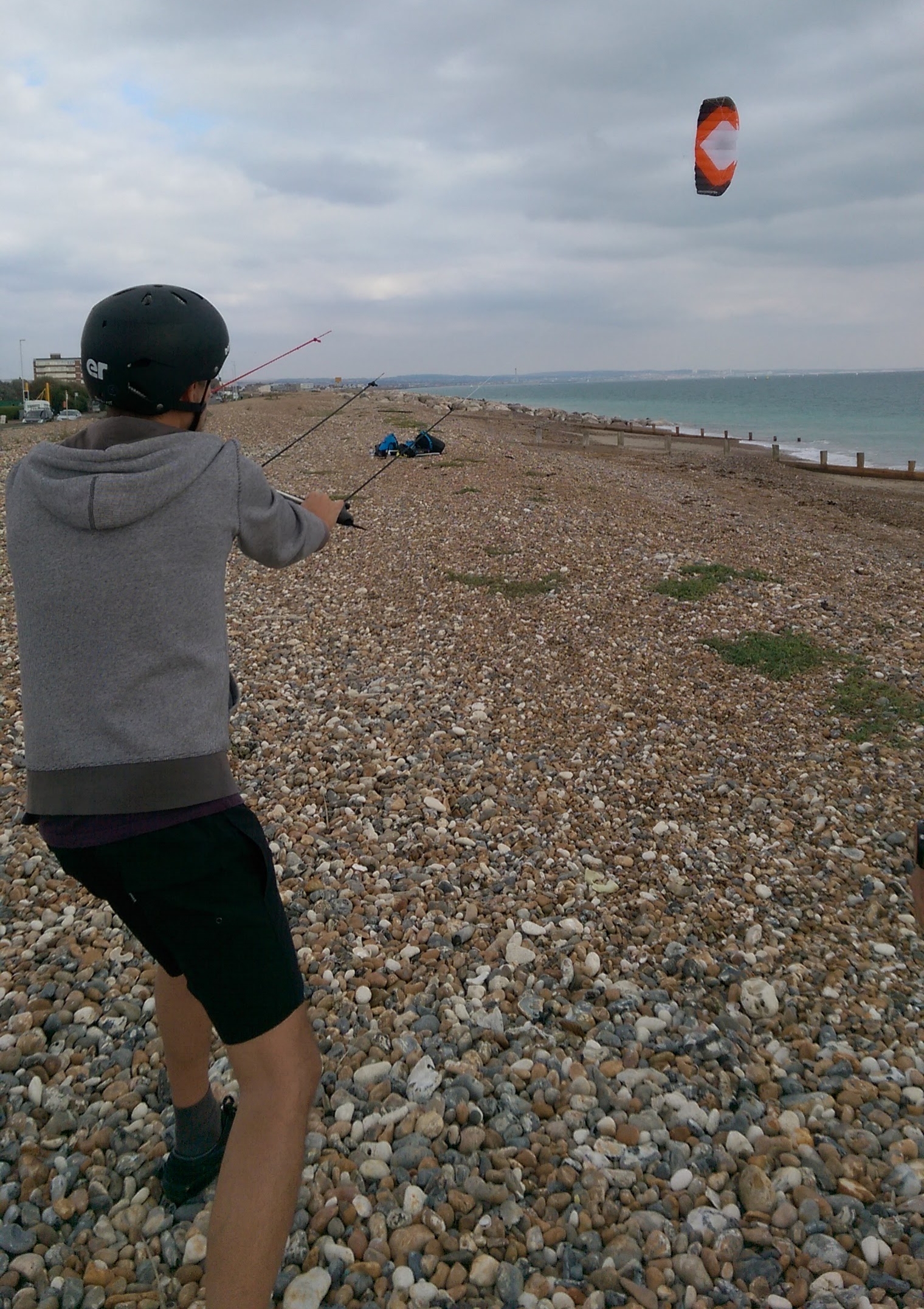 Controlling The Peter Lynn Trainer Power Kite