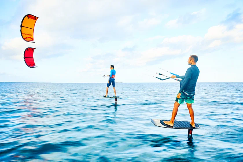 Ozone Alpha V1 Foiling Action