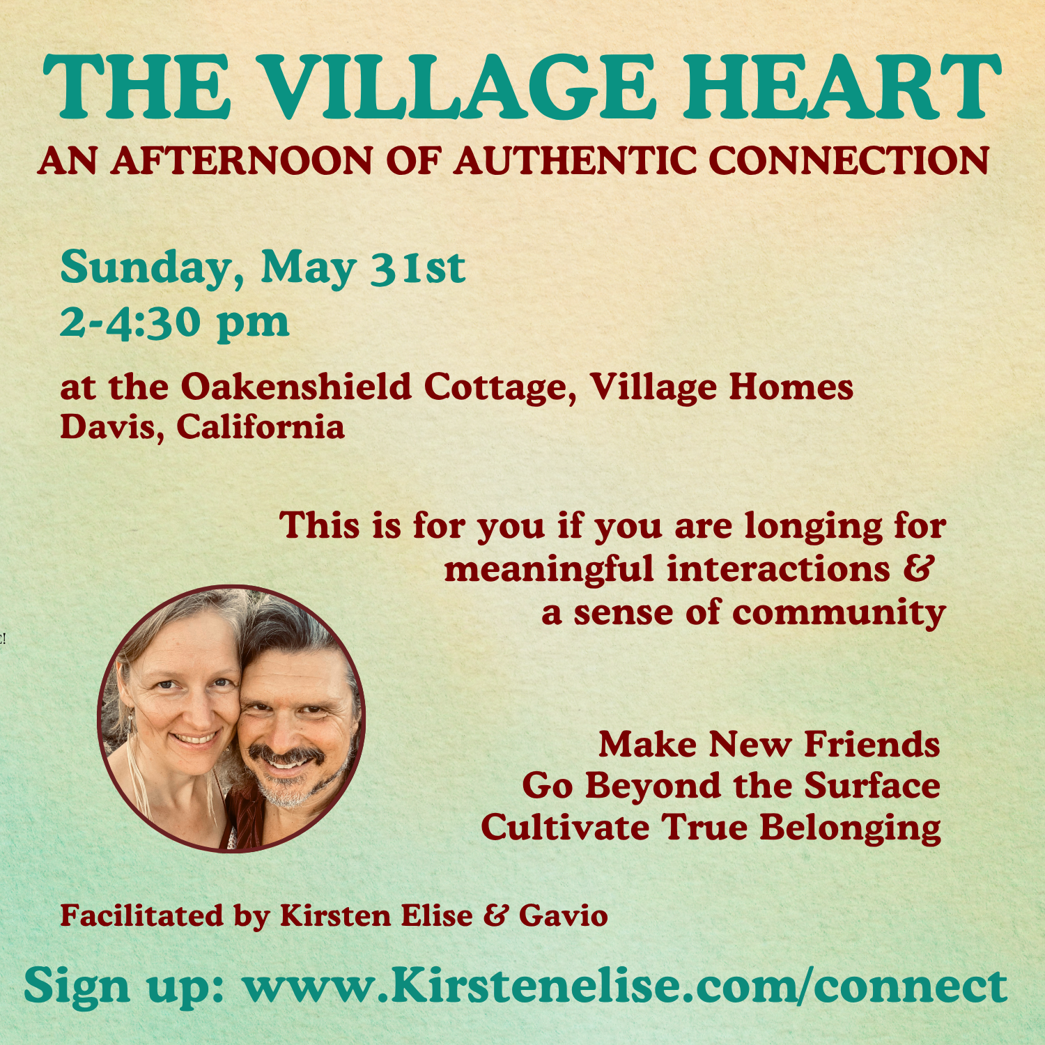 The Village Heart - Gavio(4 x 5.25 in) (Card (Square)).png