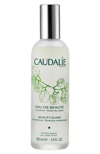 Part-toner, part-serum...this plant active facial mist is great for cooling you down and helping your skin. The Caudalie Beauty Elixir is a convenient mini facial in a bottle. It tightens pores smooths skin, promotes microcirculation and gives an amazing glow to the skin.