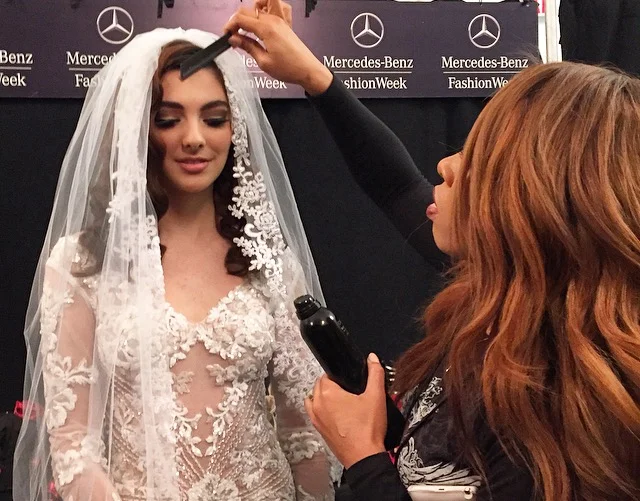 Finishing touches at MBFW Fall 2015
