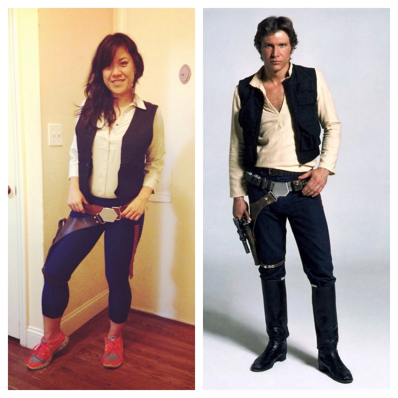 Han Solo My Running Costumes - Han Solo Outfit Diy