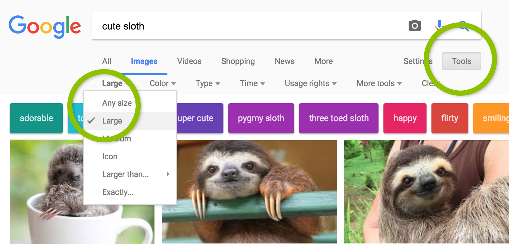 Oh yes, I search for clearly *very* important things.