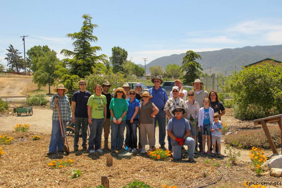 Fire-Resistant Garden Cleanup Day - May 2014. Additional thanks to the Golden Hills CSD Board members & other residents who helped that day!