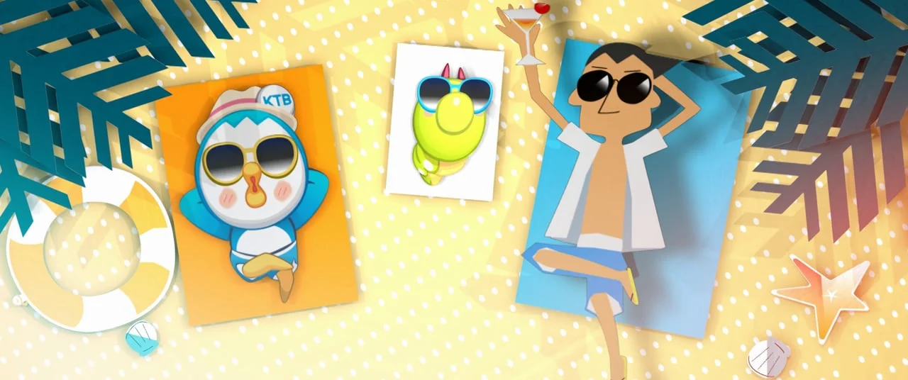 KTB Wayu Line sticker