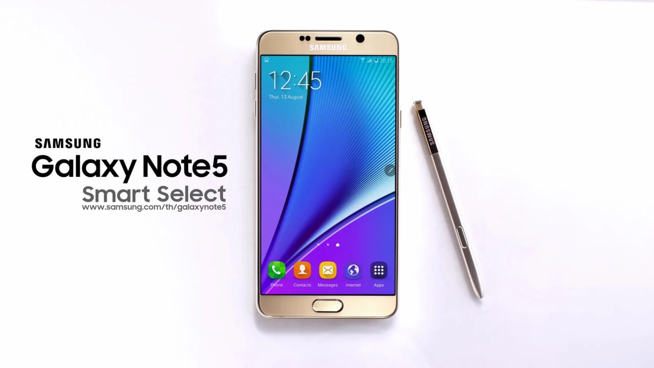Samsung Note05 : Smart selection