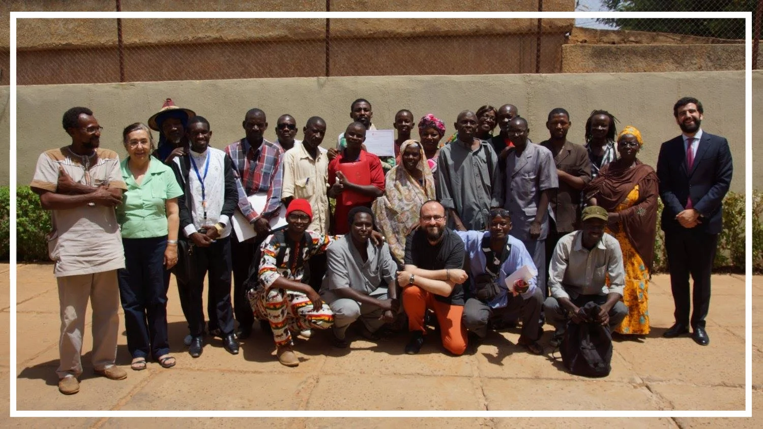 Taller 'Don Quijote en el río Níger' en Niamey.