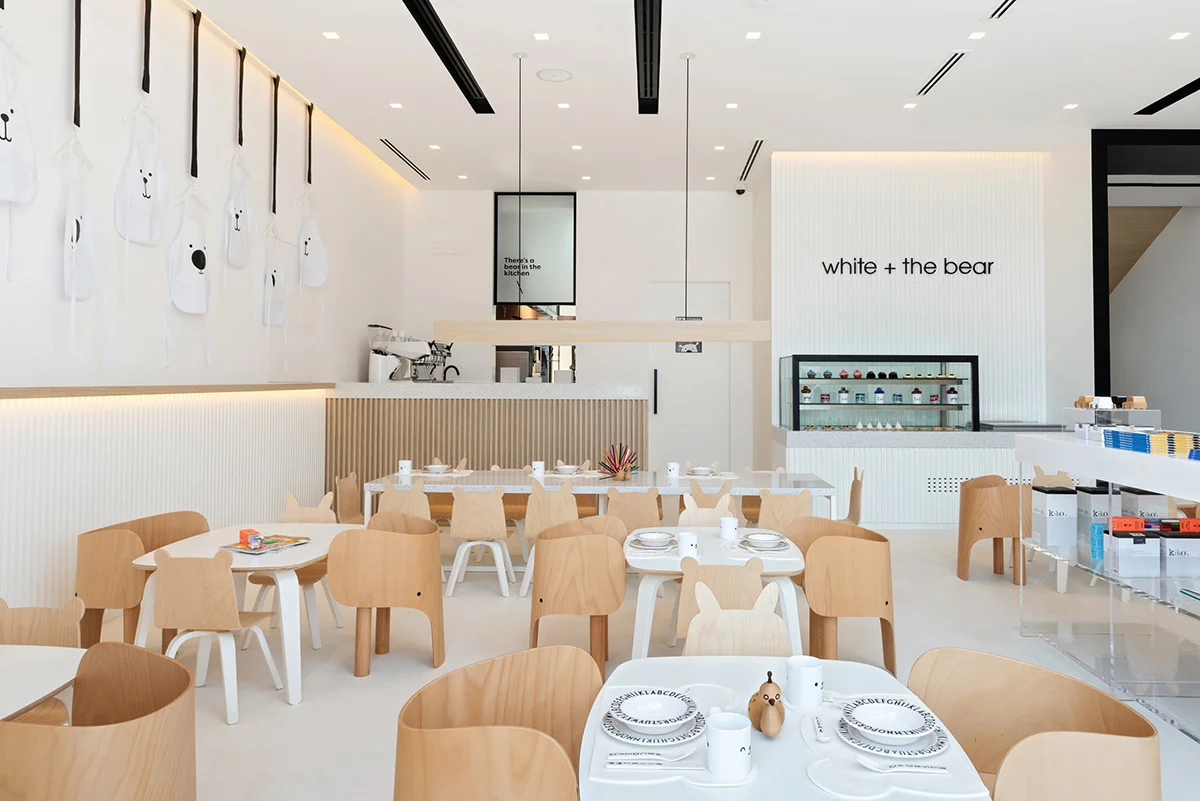 white + the bear, Dubai