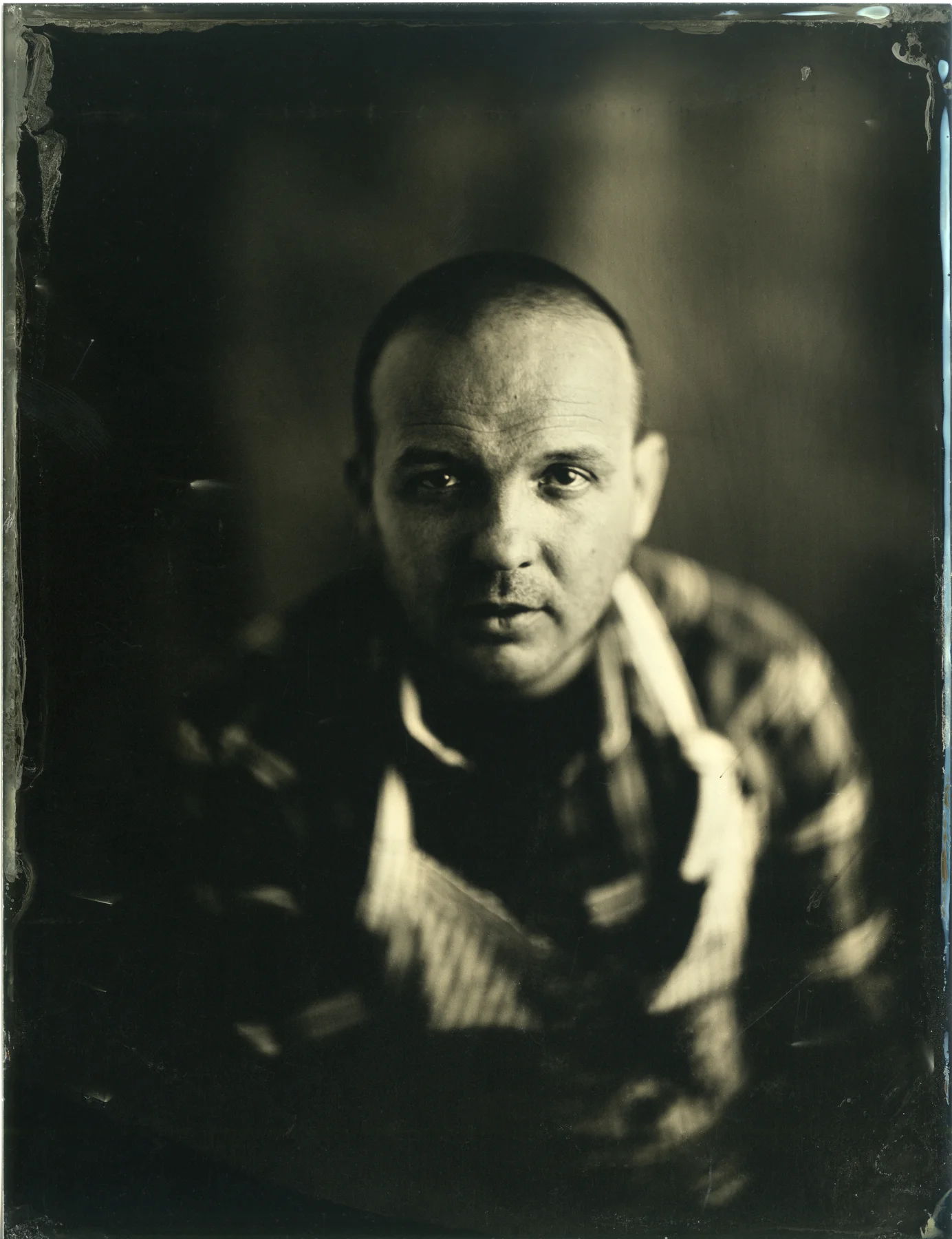 David Gillanders in his own Glasgow studio